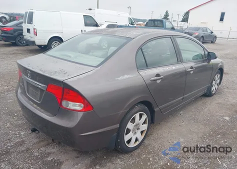 2010 Honda Civic Lx из США, поврежденный, VIN 2HGFA1F52AH536592